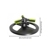 Wide Coverage 360 Degree Rotating Sprinkler Easy Setup 360 Degree Lawn Sprinkler Long-Lasting ABS Plastic