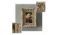 Vintage Picture Frame Antique Gold Ornate Photo Frame Elegant for Mantel