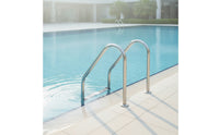 Swimming Pool Ladder Stainless Steel Pool Ladder with Handrails Resistant for Homeowners, in-Ground Pools