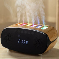 Multi Spray Humidifier RGB Lights Bluetooth Humidifier Built-in Speaker Mist Machine for Desk, Office