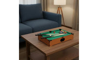 Kids Snooker Table Toy Parent-Child Interaction Compact Pool Table Fine Motor Skills Desktop Pool Game for Children, Home, Party