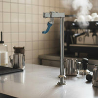 Bar Water Chrome Finish Drink Dispenser Faucet Resistant Countertop Water for Cafes, Coffee Shop