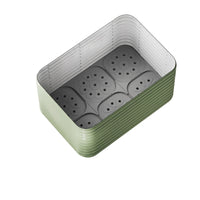 Rectangular Metal Planter Box Aluminum Alloy Self-Watering Planter Box for Roof