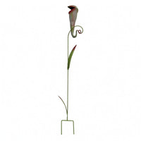 Carnivorous Plant Stake Fiberglass Carnivorous Flower Sculpture Painted