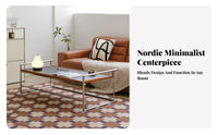foldable Tea Stand Foldable Design Coffee Table Space-Saving Nordic Inspired for Students, Living Room, Small Spaces, Bedroom