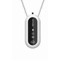 Lightweight Personal Air Purifier Necklace Reduces Smoke & PM2.5 Air Purifier Necklace Filterless Personal Negative Ion Generator Quiet Operation for Travelers