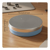 Jewelry Stamping Tools Steel Bench Block  Jewelry Stamping Block Professional Round for Jewelers, DIY Crafters, Workbench