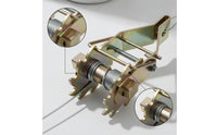 Galvanized Metal Wire Tensioner Anti-Corrosion Wire Tensioner with Gear Long-Lasting Tightener Sturdy for Trellis