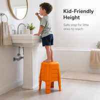 Xitianlong 30cm Thickened Plastic Stool for Home, Living Room, Bathroom, Non-slip