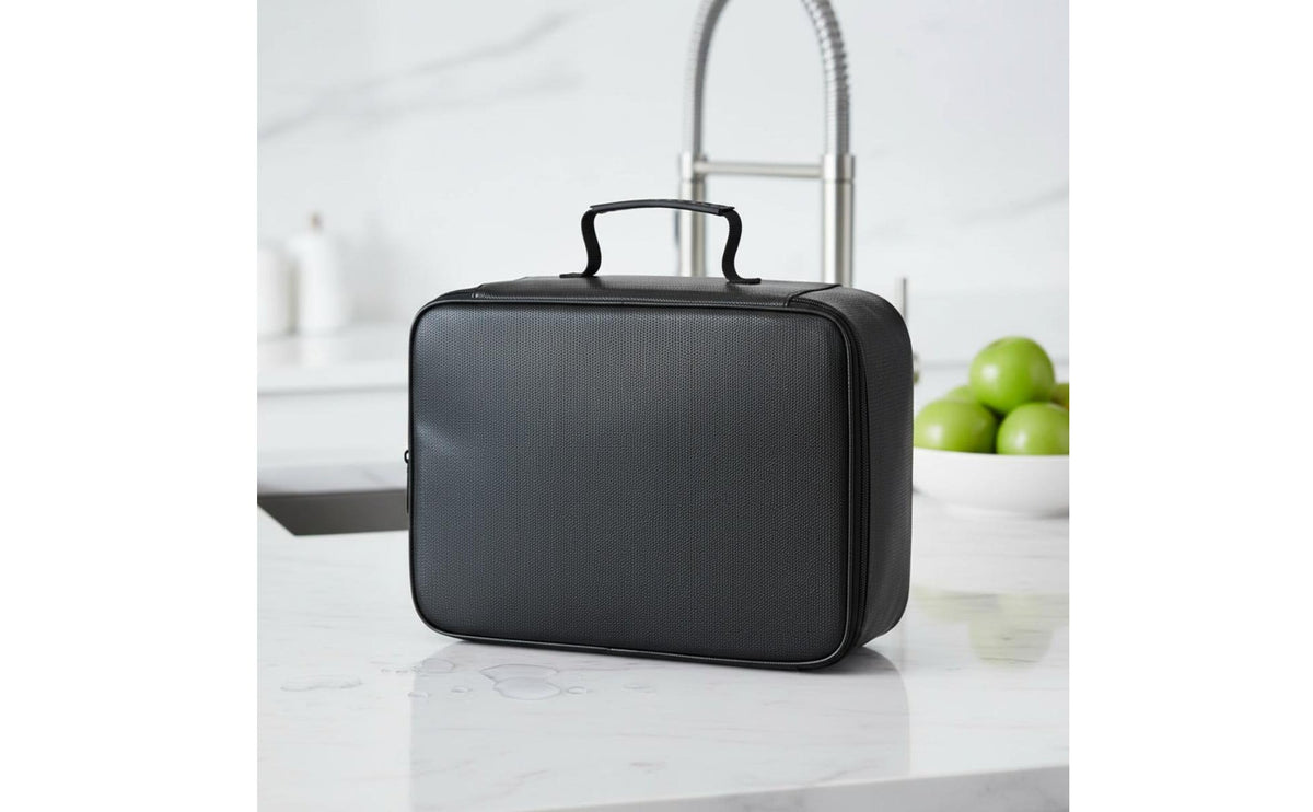 Water-Resistant Fireproof Document Box Heat Insulated Waterproof Certificate Holder Dust-Proof Multi-Layer File Organizer Large Capacity for Home, Office, Travel