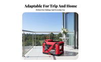 Breathable Mesh Panels Foldable Pet Crate Lightweight Portable Pet Crate Easy to Assemble Collapsible Dog Kennel Multiple Doors for Campers, Travelers, Outdoor, Outdoors, Camping, Indoors