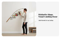 Fishing Pole Photo Display Cabin and Cabin & Theme Wall Decoration Rustic Warmth Easy to Hang for Families, Lake House
