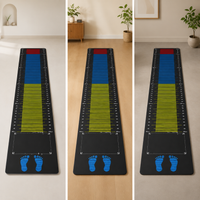 Standing Long Jump Test Mat for Home and School Training, Non-Slip Indoor Floor Marker