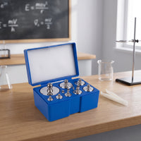 Foam-Lined Calibration Weight Set with Case and Tweezers Precision Weight Set with Tweezers Long-Lasting Weights Corrosion-Resistant for Science Laboratory
