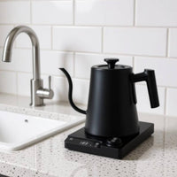 Electric Gooseneck Kettle Exact Temperature Control Gooseneck Electric Kettle Appliance Built-in Timer Stainless Steel