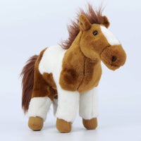 Horse Stuffed Toy Standing Horse Stuffed Animal Soft Cute for Children, Pretend Play, Nursery Decor