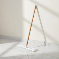 Wide Head Grain Scraper Even Scraping Rim Multipurpose Farm Rake Plastic Push Rake Sturdy PP Material Yard Tool for Garden