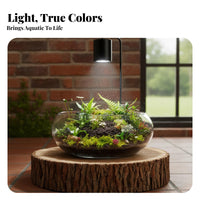 Aquarium Plant Light Compact Aquarium Light with Clamp Adjustable Targeted Lamp for Hobbyists, Planted Tanks, Aquascapes