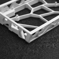 GH60 Keyboard Shell CNC Machined GH60 Mechanical Keyboard Case DIY Convenient Lightweight Design for Players, Gaming