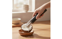 Rechargeable Electric Coconut Grater Wireless Electric Coconut Shredder Lightweight Kitchen Tool Compact for Bakers, Dessert Cooking
