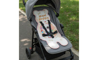 Universal Fit Baby Stroller Cooling Pad Skin-Friendly Car Seat Cooling Liner Ergonomic Design TPE Gel Seat Mat Cartoon Print for Summer