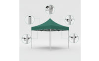 Instant-Setup Canopy Tent Easy Setup Instant Canopy Tent Heavy Duty Foldable Shelter for Vendors, Homeowners, Outdoor Events, Markets, Patios