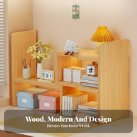 Extendable Desktop Shelf Simple Installation Adjustable Two-Piece Shelf