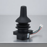 360-Degree Wheelchair Joystick Electric Wheelchair Control Lever Wired Joystick with Rubber Boot Universal
