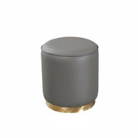 Multi-Functional Round Padded Pouf Comfortable Padding Low Stool adaptable Use Household Furniture Space-Saving for Homeowners, Apartment Dwellers, Home Decorators, Living Room, Entryway, Bedroom, Under Desk