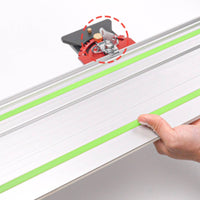 Guide Rail Stop Block Repeatable Cuts Track Saw Square Angle End Saw Angle Guide for Woodworkers