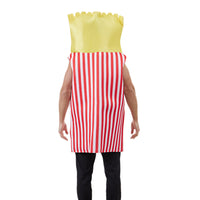 French Fries Single Size Costume-Size Fries Costume Loose Fit for Adults