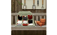 Crochet Egg Gathering Apron Farmhouse Crochet Egg Collecting Apron Openwork for Rural Farm, Home