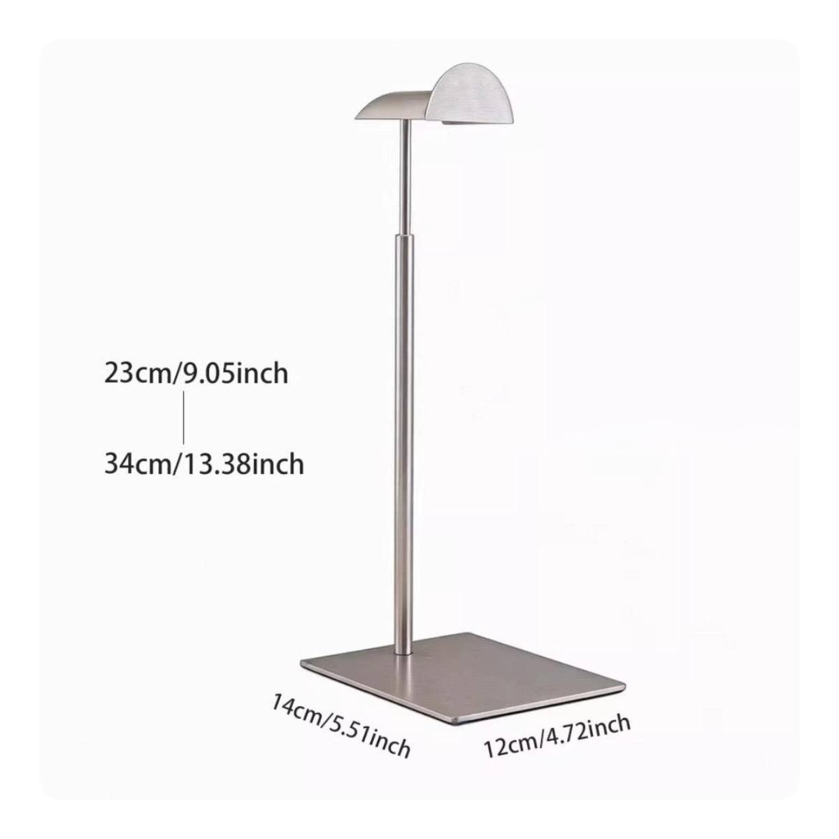 Handbag Display Stand Stainless Steel Purse Display Rack Metal Purse Holder for Retailers, Showroom