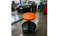 Workshop Stool with Tool Tray Padded Seat Work Seating Easy to Clean