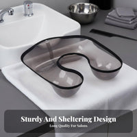Clothes Protector Perm Solution Shoulder Tray Reusable Hair Perm Neck Tray Waterproof for Hairdressers, Home Users, Barbershop