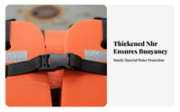 Three-Piece Work Vest CCS Approved Buoyancy Aid Reflective Strips Water Gear for Ship Crews, Fishing, Business Vessels, Recreational Boating