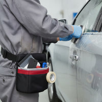 Tool Pouch with Belt Oxford Cloth Waist Tool Pouch Lightweight for Car Detailers