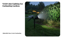 All-Weather Resistant Solar Garden Light Wireless Solar Powered Landscape Light Auto On/deactivate for Yard, Patio, Driveway