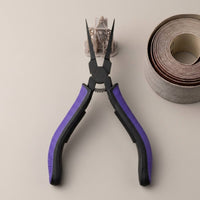 Precision Tip 3D Print Support Removal Pliers Action Flat Nose Pliers Heat-Treated Carbon Steel for Hobbyists