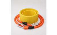 Tennis Training Strap Singlemonolithic Practice Tool with Elastic Cord Wear-Resistant Sport Equipment for Pre-Match Routines