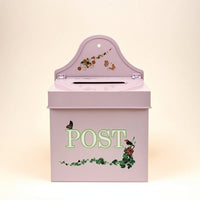 Decorative Mailbox with Keyed Lock Lockable Mailbox with Lock Compact Post Box Slim for Entryway