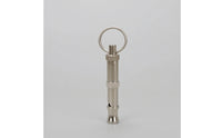 Stainless Steel Whistle Compact Whistle with Keyring Silent for Pet Owners