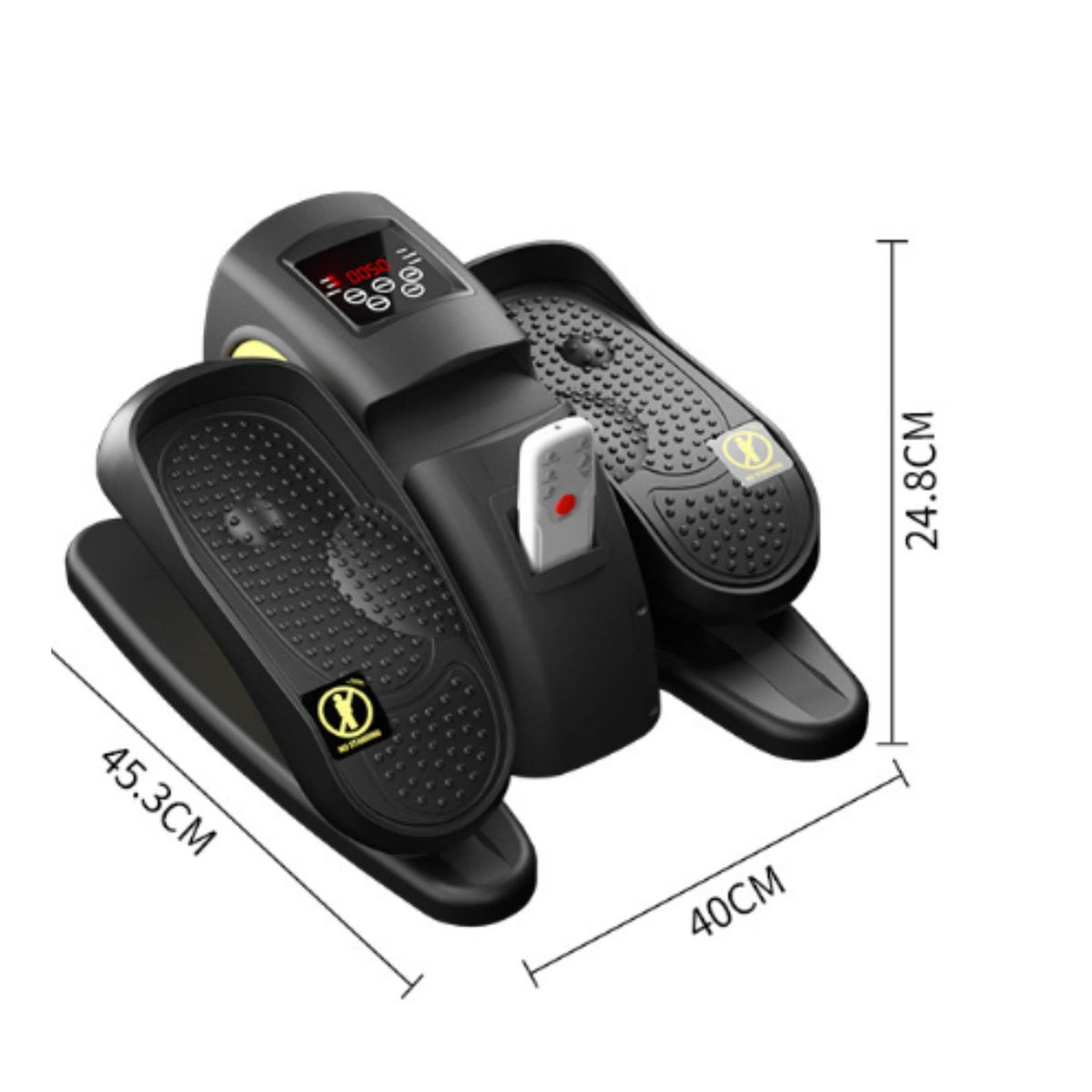 Elliptical Leg Exerciser Low-Impact Electric Elliptical Leg Exerciser Compact Anti-Slip for Office Workers, Rehabilitation