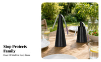 Retractable Telescopic Fly Repeller Flexible Blades Conical Fly Repeller