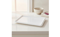 Rectangular Dough Box Lid Plastic Proofing Box Lid White Fitted for Bakers, Pizzerias, Home Cooks, Kitchen