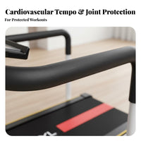 Slow Speed Walking Machine for Seniors Multi-Functional Multifunctional Stability Assist Treadmill Low Noise Elderly Support Treadmill for Indoor