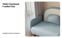 Multi-Functional Convertible Sleeper Chair Fully Padded 3-in-1 Sleeper Armchair Sturdy Frame Sofa Bed Easy to Clean for Small Apartment Dwellers, Children, Students, Bedroom, Dorm Room, Home Office