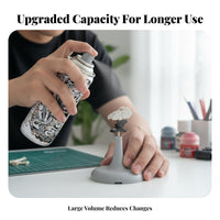210 Ml Professional-Grade Results High-Build Sandable Surfacer Strong Adhesion Hobby Surfacer Spray Can Fills Scratches Model Coating Increased Volume for Hobbyists, Miniature Painters, Workshop