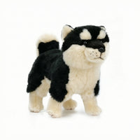 Akita Inu Stuffed Toy Soft Akita Dog Stuffed Toy Standing for Bedroom Decor