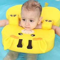 Cartoon Design Underarm Swim Band Adjustable Size Anti Tip Baby Buoyancy Aid Leg Support Deer Swim Buoyancy Aid for Babies, Toddlers, Children 3-4 Years